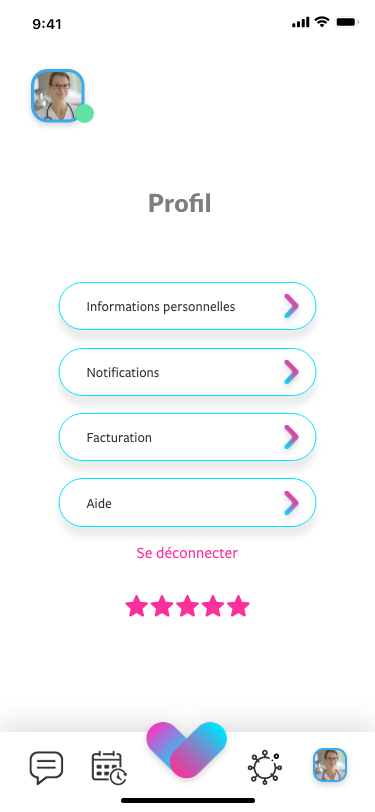 Géolocalisation des cabinets infirmiers du secteur